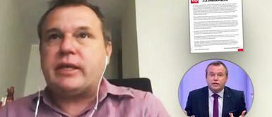 Enrique Chávez desmiente comunicado de TV Perú (Foto: Buenos Días Perú) Enrique Chávez sobre su despido de TV Perú: "Era un fuerte acento del ala cerronista"