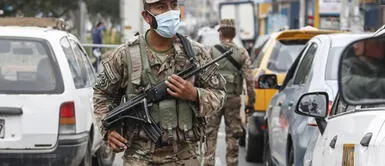 Ministro del Interior, Alfonso Chávarry, asegura que solicitaron que salgan más efectivos de las Fuerzas Armadas Alfonso Chávarry: “Se ha solicitado al Ministerio de Defensa más efectivos de las Fuerzas Armadas”