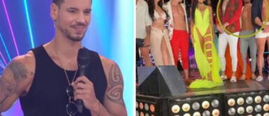 Anthony Aranda habla de cuando lo 'empujaron' en EEG Anthony Aranda habla luego de que Guty y Fabio lo 'empujaran': "Había mucha gente"