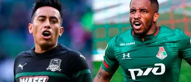 Christian Cueva y Jefferson Farfán fueron los últimos de la selección peruana que jugaron en Rusia Christian Cueva, Jefferson Farfán y los otros peruanos que jugaron en Rusia