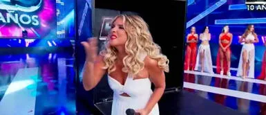 Johanna San Miguel regresó a Esto es Guerra Johanna San Miguel regresa a conducir EEG 10 años junto a Yaco Eskenazi