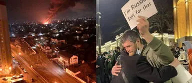 Hombre ruso pidió disculpas por los ataques de su país contra Ucrania. Rusia: manifestante ruso conmueve en redes tras pedir perdón por la invasión de Ucrania