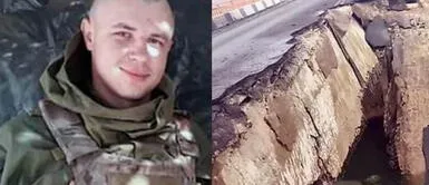 Infante de marina se sacrificó al estallar un puente para impedir el paso de las tropas rusas. Ucrania: Infante de marina se sacrifica al estallar un puente para detener ingreso de Rusia
