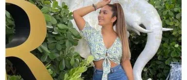 Isabel Acevedo y look lencería Isabel Acevedo realiza oda a la seducción con elegante look de lencería fina de encaje