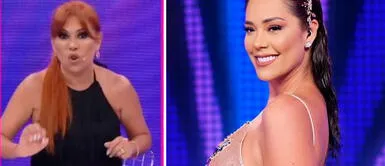 Magaly Medina lanzó polémicos comentarios con Karen Schwarz. Magaly Medina a Karen Schwarz: “a ti te mandaron a tu casa y regresaste para tapar huecos en Latina”