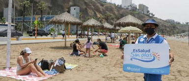 La campaña de EsSalud se realizará este sábado 26 y domingo 27. COVID-19: estás son las playas y parques zonales donde se harán pruebas de descarte gratuitas este fin de semana