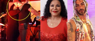 Diego Val y Eva Ayllón se presentaron juntos en un evento. Eva Ayllón y Diego Val se besan en vivo tal como lo hicieron en un videoclip del nuevo disco del cantante