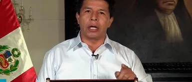 Pedro Castillo rechazó liderar una organización criminal dentro de Palacio de Gobierno. Pedro Castillo: “La Fiscalía estaría formando parte de un complot para desestabilizar al Gobierno”