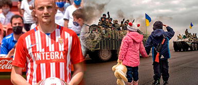 Vasyl Kravets responsabiliza a Vladimir Putín por todas las tragedias que está padeciendo Ucrania Futbolista ucraniano: “Quiero ir a la guerra y ayudar a mi gente”