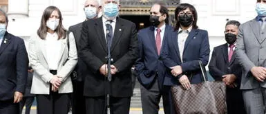 Renovación Popular anuncia moción de vacancia contra Pedro Castillo Renovación Popular anuncia moción de vacancia contra Pedro Castillo