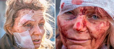 Olena Kurilo, la mujer símbolo de Ucrania Olena Kurilo, la mujer símbolo de Ucrania: "Debo tener un ángel guardián muy fuerte para seguir con vida"