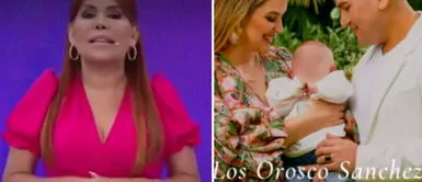 Magaly Medina habló sobre las contradicciones de Cassandra Sánchez y Deyvis Orosco al exponer a su bebé en la revista. Magaly Medina a Deyvis Orosco y Cassandra Sánchez: “cómo pueden mentir tan descaradamente solo para victimizarse”