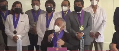 Colegio Médico anuncia plantón este miércoles para pedir destitución del ministro de Salud CMP pide la destitución del ministro Hernán Condori y anuncian plantón este miércoles