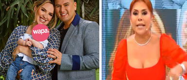 Magaly Medina rechaza discriminación contra hijo de Deyvis Orosco Magaly rechaza comentarios racistas contra hijo de Deyvis Orosco