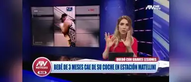 Bebé sufre terrible accidente en la estación del metropolitano Bebé sufre terrible accidente en la estación del metropolitano