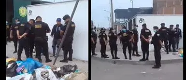 Viral: Periodista quiso entrevistar a unos policías y acabó siendo intervenido por no usar mascarilla Viral: Periodista quiso entrevistar a unos policías y acabó siendo intervenido por no usar mascarilla