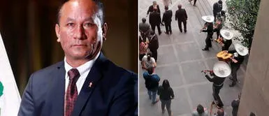 Mariachis despiden a Juan Silva, en su salida como ex titular del MTC Juan Silva se despidió del MTC con mariachis y al ritmo de "Tú eres mi hermano del alma"