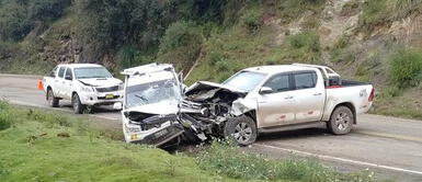 Más de 8 heridos y 3 detenidos ocasionó este triple accidente en Huancavelica. Primer día de clases: Docentes vuelven a las aulas y sufren triple choque automovilístico