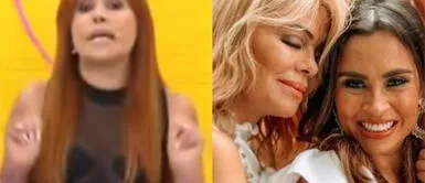 Magaly Medina defiende a Gisela Valcárcel Magaly defiende a Gisela del padre de Ethel: "Respeto lo que hizo por su hija"