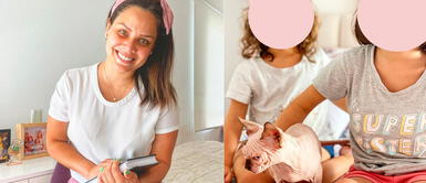 Andrea San Martín amplía su familia con un tercer minino. Andrea San Martín enternece en redes con su nuevo gato esfinge: “Mi príncipe azul”