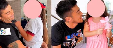 Rodrigo Cuba se muestra contento con su pequeña hija de cuatro años. Rodrigo Cuba dedica tierna canción a su hija en redes sociales: "Mi bendición"
