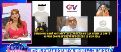 Magaly Medina ya no quiso hablar más sobre el padre de Ethel Pozo. Magaly sobre Gisela: “Me siento identificada, en cierto momento también fui madre y padre”