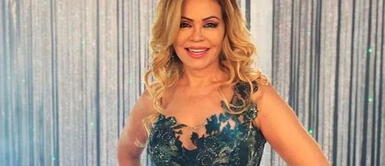 Gisela Valcárcel y vestido leopardo Gisela Valcárcel deslumbra con pícaro vestido lencero impregnado del estampado de leopardo