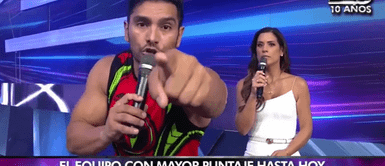 Rafael Cardozo se exhalta y 'Mister G' lo suspende de Esto es guerra. Foto: América TV. Rafael Cardozo pierde los papeles y es suspendido por el Tribunal de “Esto es Guerra”