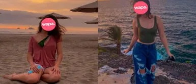 Kyara Villanella y vestido LBD Kyara Villanella exhibe la versatilidad del 'little black dress' con un audaz look juvenil