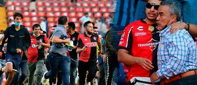 El defensa peruano Anderson Santamaría estuvo presente en el partido entre Atlas y Querétaro Hincha de Atlas se hizo pasar por invidente para salvar la vida de su padre