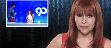 El día que Magaly Medina encaró a un productor de Latina por la forma de presentar las noticias El día que Magaly Medina encaró a un productor de Latina por la forma de presentar las noticias