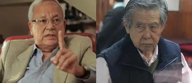 César Hildebrandt se pronunció luego de que el estado de salud de Alberto Fujimori se deteriorara. Foto; composición/La República Hildebrandt advirtió que Alberto Fujimori está muy enfermo y que ya es momento que deje el penal