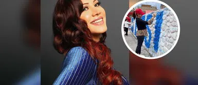 Lesly Castillo desea ser alcadesa de Arequipa y empieza pintando las paredes Lesly Castillo desea ser alcaldesa de Arequipa y empieza pintando las paredes