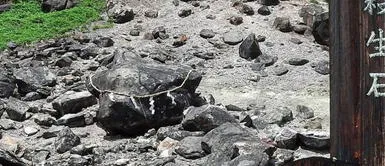 Sessho-seki, la ‘piedra asesina’ de Japón, se parte en dos y libera demonio “Piedra asesina” se parte en dos y libera demonio que tenía en su interior, según mitología japonesa