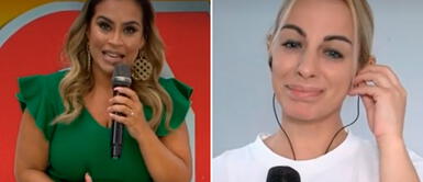 Ethel Pozo brindó ayuda a los hijos de Dalia Durán para que no pierdan el año escolar. Foto: captura América TV Dalia Durán recibe donación de dinero para la matrícula de sus hijos