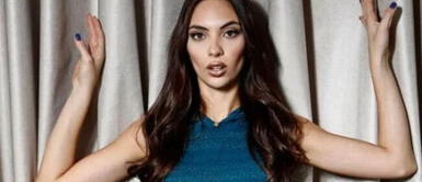 Natalie Vértiz y vestido de cebra Natalie Vértiz imprime su esencia más glam en Costa Rica con un vestido de cebra de playa