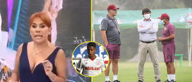 Andy Polo afronta denuncias por agresión a la madre de sus hijos. Magaly Medina critica a dirigentes de la 'U' por Andy Polo: "No sé si se hacen los sordos"