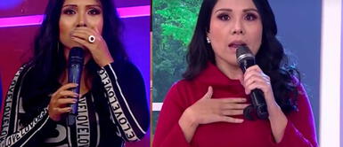 Tula Rodríguez y su reacción cuando le preguntan cuando fue la última vez que dio un beso. Tula Rodríguez evitó responder con quién se besó por última vez | VIDEO