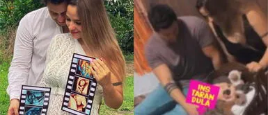 Joshua Ivanoff en sesión de fotos con su pareja y bebé Joshua Ivanoff, su bebé y su pareja Michelle protagonizan tierna sesión de fotos