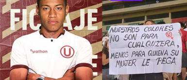 Hinchas de Universitario rechazaron contratación de Andy Polo Hinchas de Universitario de Deportes protestaron por la contratación de Andy Polo
