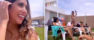 Melissa Paredes se divierte con la familia de Anthony Aranda en su casa de playa. Melissa Paredes se lleva bien con la familia de Anthony Aranda, muy diferente a cuando estaba con Rodrigo Cuba