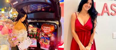 Rosángela Espinoza grita a los cuatro vientos el amor que tiene por su fiel compañero. Rosángela Espinoza se confiesa ante su 'amor': "Estoy enamorada de ti" | VIDEO