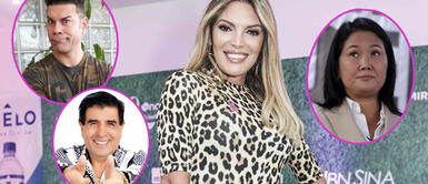 Jessica Newton asegura que no conoce a los padres de sus reinas Jessica Newton asegura que no conoce a Keiko Fujimori, Carlos Barraza y Nilver Huárac: "Esta semana recién nos reuniremos"