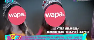 Kyara Villanella comentó su pena por los comentarios de sus excompañeras. Kyara Villanella tras comentarios de fraude de sus excompañeras en Miss Perú, La Pre: "Estoy apenada, yo las iba a invitar a mis 15"