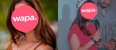 Kyara Villanella luce enterizo rosa Kyara Villanella refleja reluciente tendencia cromática en atractivo enterizo casual chic