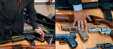 Pastor evangélico bendice armas para que protejan a la población de los malos. Pastor evangélico bendice armas para que “protejan a la población de los malos”