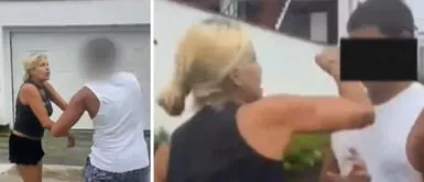 Mamá de Alejandra Baigorria protagoniza pelea en la calle Madre de Alejandra Baigorria se altera y agrede a menor de edad