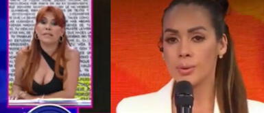 Magaly Medina comentó el parte policial de la denuncia interpuesta por Dorita Orbegoso. Dorita Orbegoso denuncia nuevamente a su expareja, Pablo Donayre, por agresiones verbales