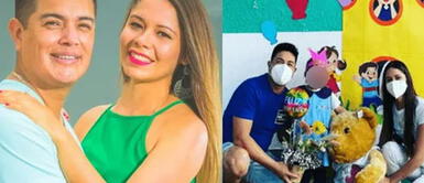 Leonard León olvidó peleas con Karla Tarazona en cumpleaños número 3 de su hijita Maylén Leonard León olvidó peleas con Karla Tarazona en cumpleaños número 3 de su hijita Maylén