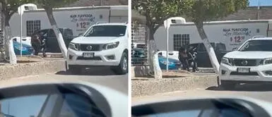 Niña defiende a su papá de sicarios que quisieron secuestrarlo Niña defiende a su papá de sicarios que quisieron secuestrarlo